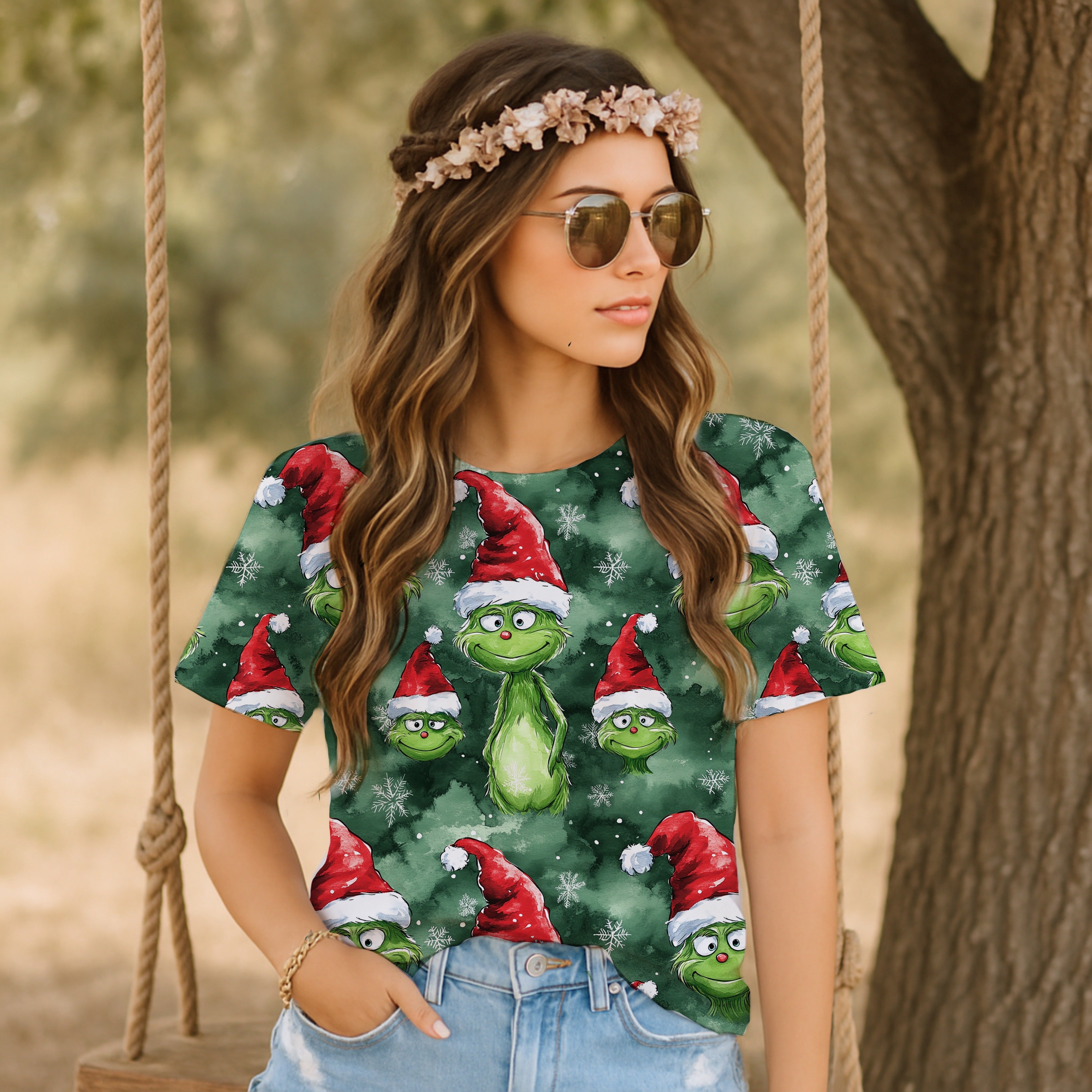 Grünes Wichtel Monster Winterzeit Aktuelle Vorbestellung